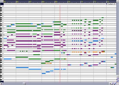 an example piano roll